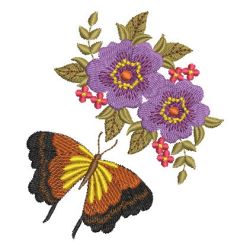 Butterfly Kiss 08 machine embroidery designs