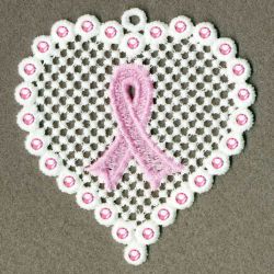 FSL Crystal Pink Ribbon 03 machine embroidery designs