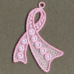 FSL Crystal Pink Ribbon 04 machine embroidery designs