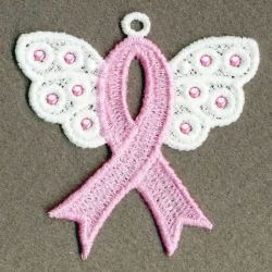 FSL Crystal Pink Ribbon 06 machine embroidery designs