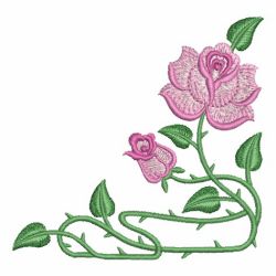 Art Nouveau Roses 03 machine embroidery designs
