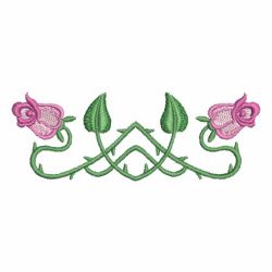 Art Nouveau Roses 04 machine embroidery designs