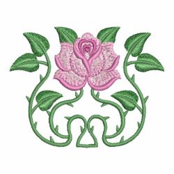 Art Nouveau Roses 10 machine embroidery designs