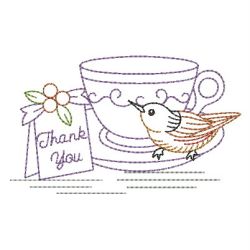 Vintage Tea Set 2 12(Sm) machine embroidery designs