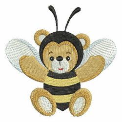 Bumblebee Bears 05 machine embroidery designs