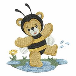 Bumblebee Bears 07 machine embroidery designs