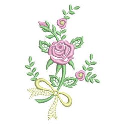 Satin Roses 07 machine embroidery designs