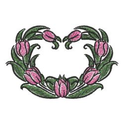Brush Painting Tulips 08