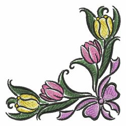 Brush Painting Tulips 11 machine embroidery designs