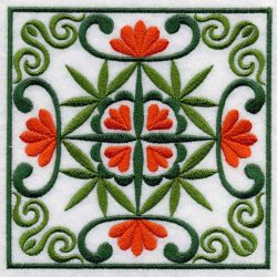 Spring Quilt Blocks 07(Lg) machine embroidery designs