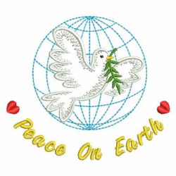 Peace Doves 2 04 machine embroidery designs