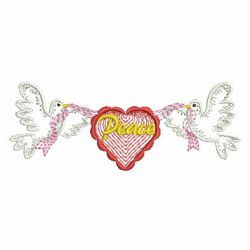 Peace Doves 2 09 machine embroidery designs