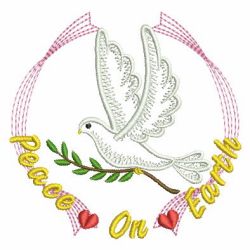 Peace Doves 2 10 machine embroidery designs