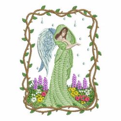 Four Season Angels 01 machine embroidery designs