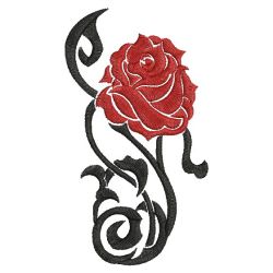 Tribal Roses(Md) machine embroidery designs