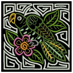 Hola Mola Tropical Birds 2(Sm) machine embroidery designs