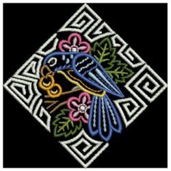 Hola Mola Tropical Birds 2 04(Lg) machine embroidery designs