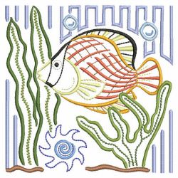 Hola Mola Tropical Fish 2 02(Lg) machine embroidery designs