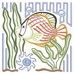 Hola Mola Tropical Fish 2 02(Sm) machine embroidery designs