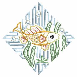 Hola Mola Tropical Fish 2 03(Sm) machine embroidery designs