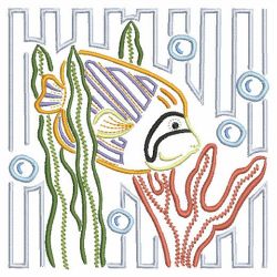 Hola Mola Tropical Fish 2 05(Sm) machine embroidery designs