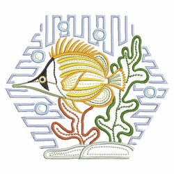 Hola Mola Tropical Fish 2 07(Sm) machine embroidery designs