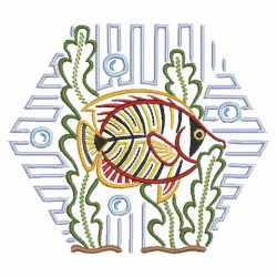 Hola Mola Tropical Fish 2 09(Sm) machine embroidery designs