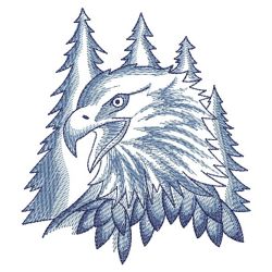 Delft Blue Eagles 02(Md) machine embroidery designs