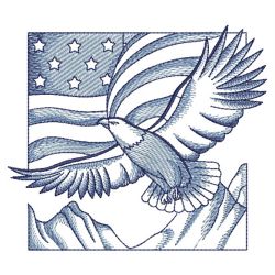 Delft Blue Eagles 04(Md) machine embroidery designs