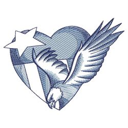 Delft Blue Eagles 09(Sm) machine embroidery designs