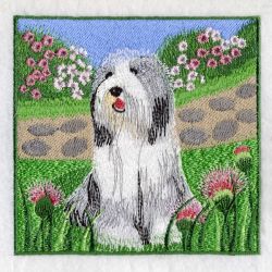 Bearded Collie(Lg) machine embroidery designs