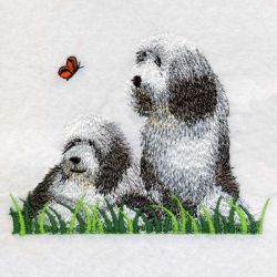 Bearded Collie 07(Lg) machine embroidery designs