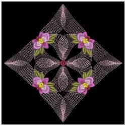 Floral Enticement Quilt 02(Sm) machine embroidery designs