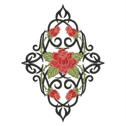 Tribal Roses 2 09 machine embroidery designs