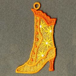 FSL Victorian Boot 03 machine embroidery designs