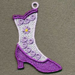 FSL Victorian Boot 07 machine embroidery designs