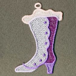 FSL Victorian Boot 09 machine embroidery designs