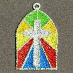 FSL Stained Glass Ornaments machine embroidery designs