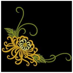 Chrysanthemums 2 11 machine embroidery designs