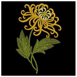 Chrysanthemums 2 12 machine embroidery designs