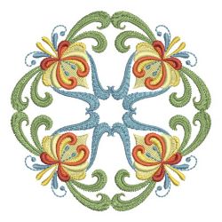 Rosemaling Decor 08 machine embroidery designs