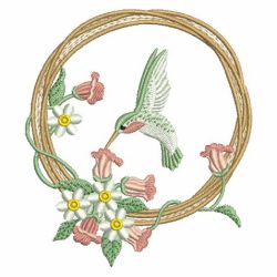 Elegant Hummingbirds 2 02 machine embroidery designs