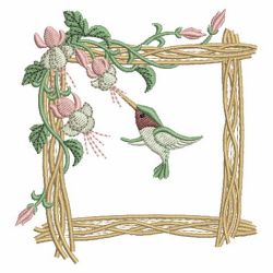 Elegant Hummingbirds 2 03 machine embroidery designs