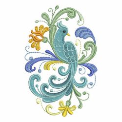 Rosemaling Birds 02