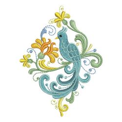 Rosemaling Birds 03