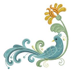 Rosemaling Birds 06