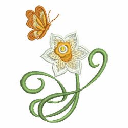 Art Nouveau Flowers 2 03 machine embroidery designs