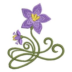 Art Nouveau Flowers 2 06 machine embroidery designs