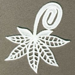 FSL Leaves Bookmark machine embroidery designs
