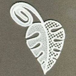 FSL Leaves Bookmark 02 machine embroidery designs